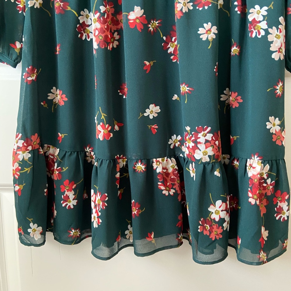 Madewell Ruffle Dress - Picture 3 of 10